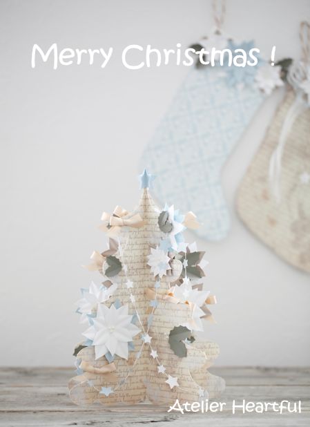 Atelier Heartful Paper Christmas tree